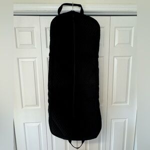 VERA BRADLEY Hanging Long Garment Bag Travel Bag Classic Black Microfiber NWT